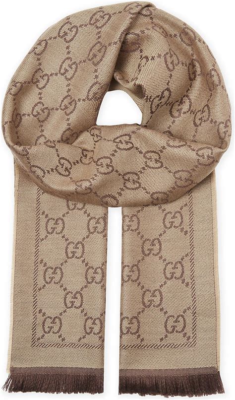 gucci beige wool scarf|gucci wool scarf review.